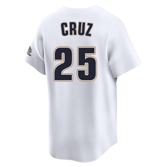 Youth Limited Houston Astros Jose Cruz Jr. Throwback Cooperstown Collection Jersey - White