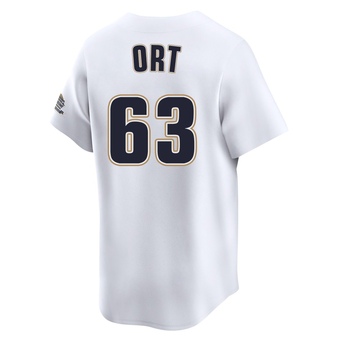 Youth Limited Houston Astros Kaleb Ort Throwback Cooperstown Collection Jersey - White