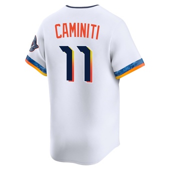 Youth Limited Houston Astros Ken Caminiti 2025 City Connect Jersey - White