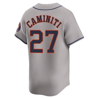 Youth Limited Houston Astros Ken Caminiti Away Jersey - Gray