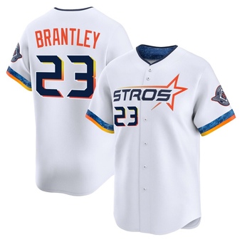 Youth Limited Houston Astros Michael Brantley 2025 City Connect Jersey - White