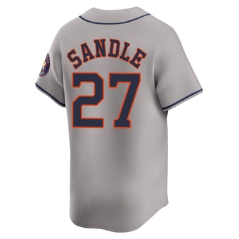 Youth Limited Houston Astros Michael Sandle Away Jersey - Gray