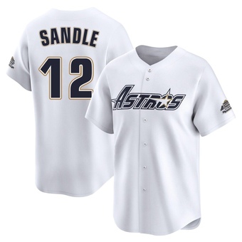 Youth Limited Houston Astros Michael Sandle Throwback Cooperstown Collection Jersey - White