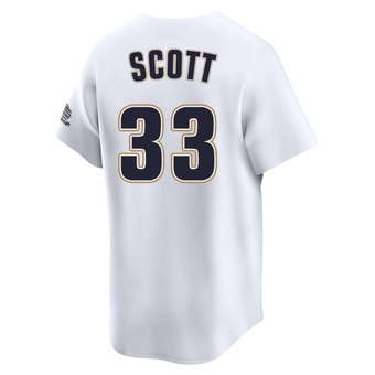 Youth Limited Houston Astros Mike Scott Throwback Cooperstown Collection Jersey - White