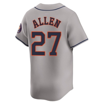 Youth Limited Houston Astros Nick Allen Away Jersey - Gray