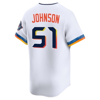 Youth Limited Houston Astros Randy Johnson 2025 City Connect Jersey - White