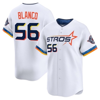 Youth Limited Houston Astros Ronel Blanco 2025 City Connect Jersey - White