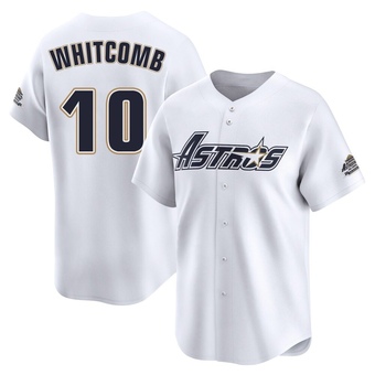 Youth Limited Houston Astros Shay Whitcomb Throwback Cooperstown Collection Jersey - White
