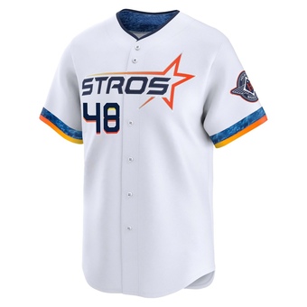 Youth Limited Houston Astros Steven Okert 2025 City Connect Jersey - White