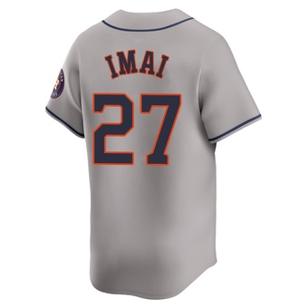 Youth Limited Houston Astros Tatsuya Imai Away Jersey - Gray