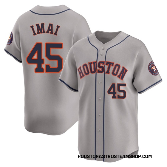 Youth Limited Houston Astros Tatsuya Imai Away Jersey - Gray