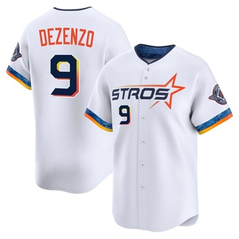 Youth Limited Houston Astros Zach Dezenzo 2025 City Connect Jersey - White