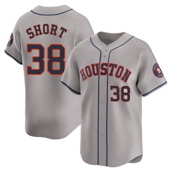 Youth Limited Houston Astros Zack Short Away Jersey - Gray