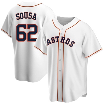 Youth Replica Houston Astros Bennett Sousa Home Jersey - White