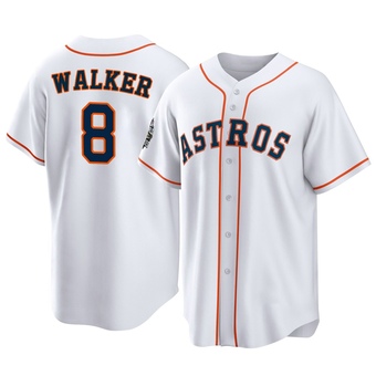 Youth Replica Houston Astros Christian Walker 2022 World Series Home Jersey - White
