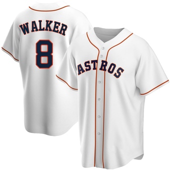 Youth Replica Houston Astros Christian Walker Home Jersey - White