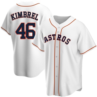Youth Replica Houston Astros Craig Kimbrel Home Jersey - White