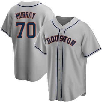 Youth Replica Houston Astros Jayden Murray Road Jersey - Gray