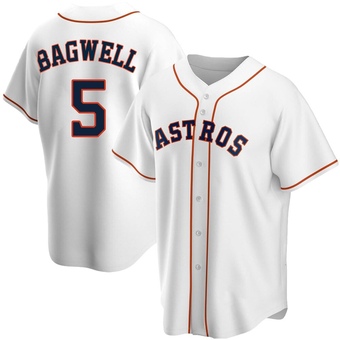 Youth Replica Houston Astros Jeff Bagwell Home Jersey - White