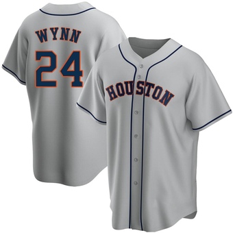 Youth Replica Houston Astros Jimmy Wynn Road Jersey - Gray