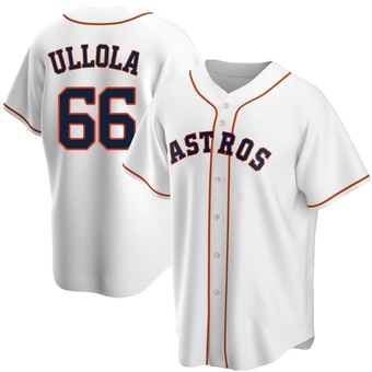 Youth Replica Houston Astros Miguel Ullola Home Jersey - White