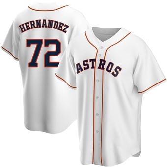 Youth Replica Houston Astros Nick Hernandez Home Jersey - White