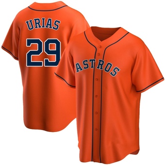 Youth Replica Houston Astros Ramon Urias Alternate Jersey - Orange
