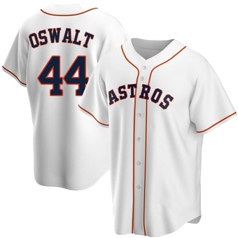 Youth Replica Houston Astros Roy Oswalt Home Jersey - White