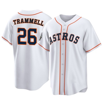 Youth Replica Houston Astros Taylor Trammell 2022 World Series Home Jersey - White