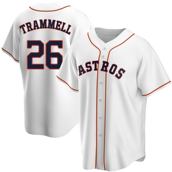 Youth Replica Houston Astros Taylor Trammell Home Jersey - White